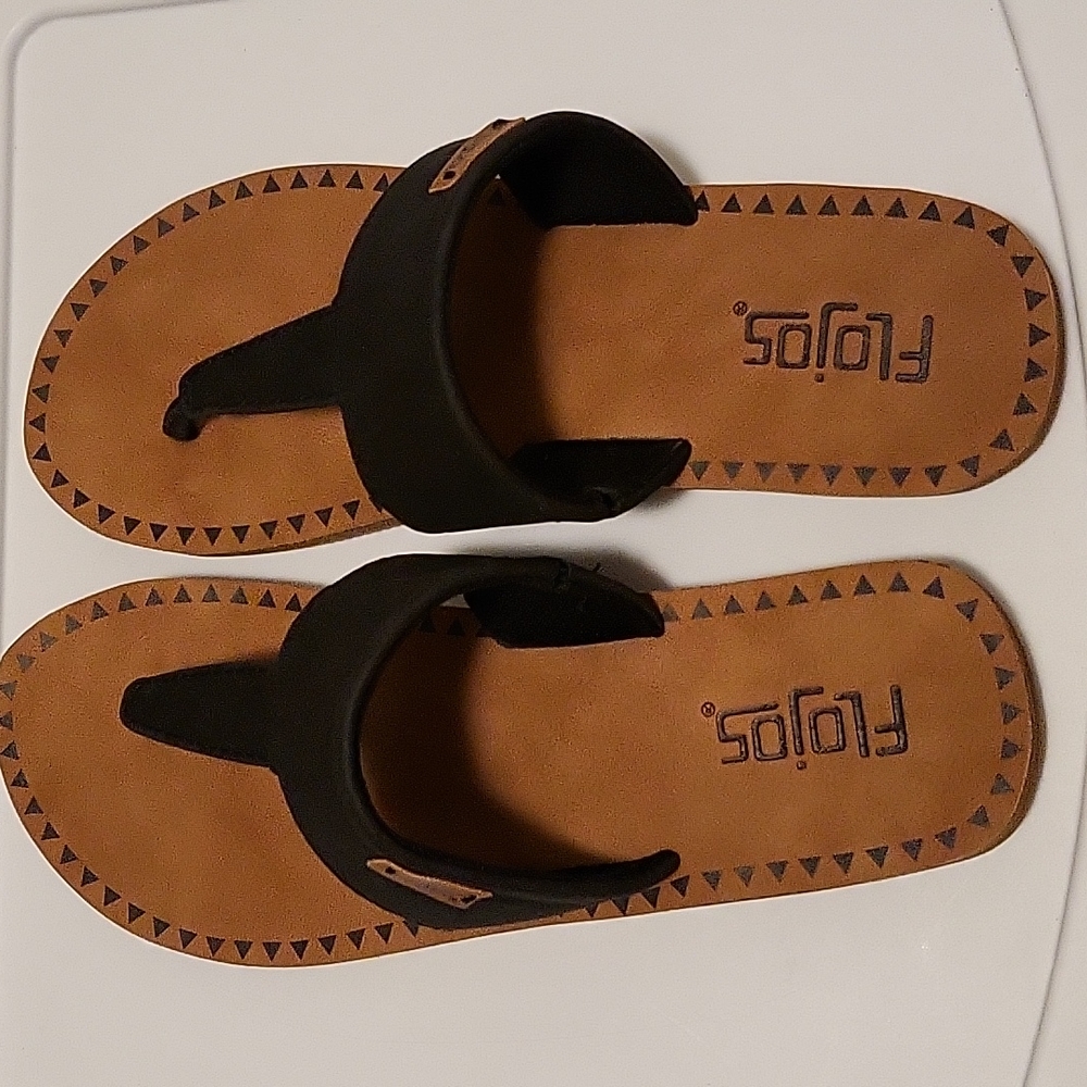 Flojos Flip Flops, size 6